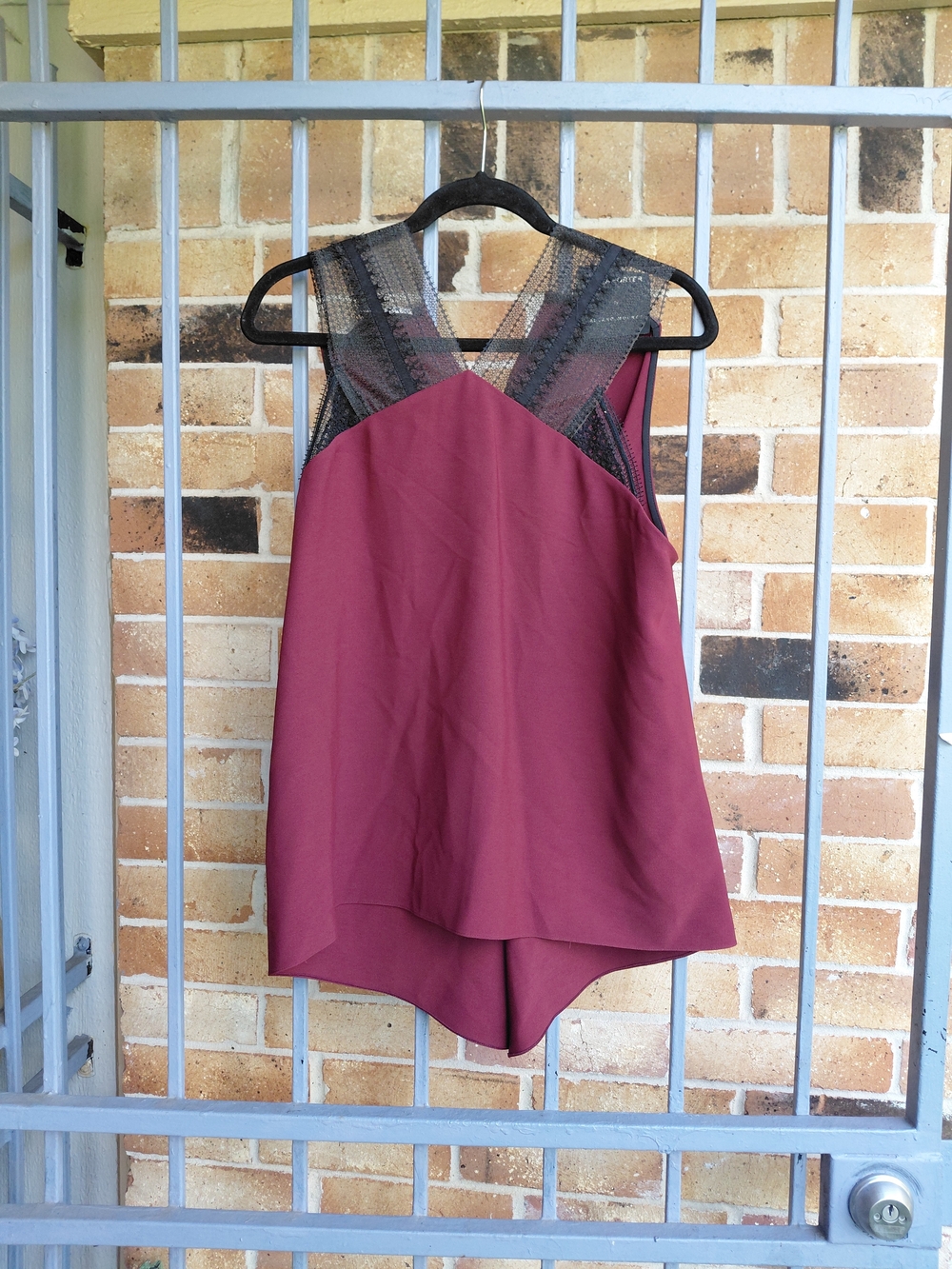 Roland Mouret Deep Plum Dress with Black Tag